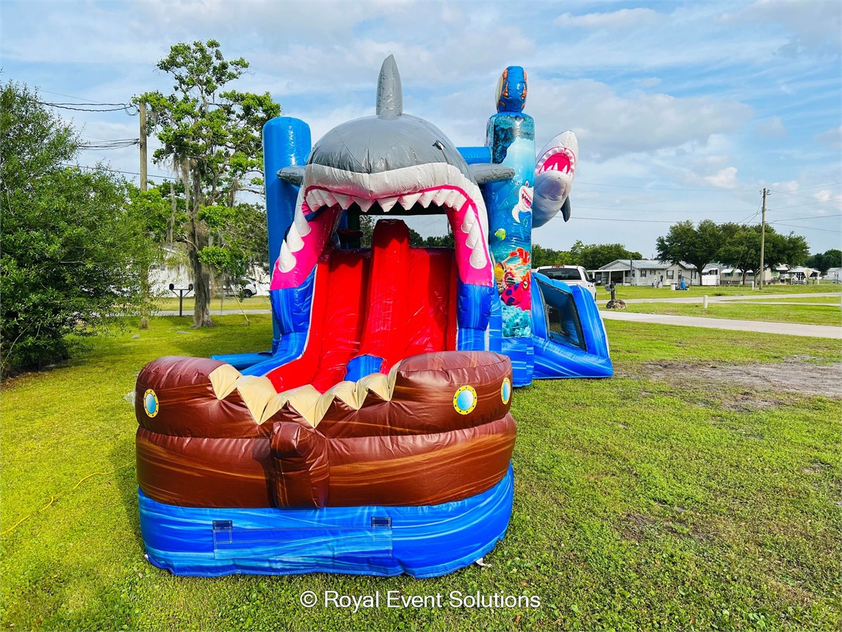 Shark Combo - Inflatables, Tents, Balloon Decorations, Flower Walls in ...